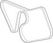 Image of Serpentine Belt image for your 2014 Ford F-250 Super Duty   