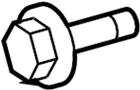 Image of Bolt. Tensioner. Belt. (Upper). Belt Tensioner Bolt. image for your 1997 Ford E-150 Econoline   