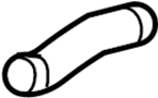 View Radiator Coolant Hose (Upper, Lower) Full-Sized Product Image
