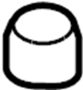 View A/C Service Valve Cap (Front, Upper, Lower) Full-Sized Product Image