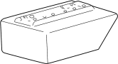 Image of Battery Cover image for your 2019 Ford F-150 3.3L Duratec V6 FLEX A/T 4WD XL Standard Cab Pickup Fleetside 