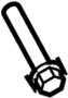 Image of Bolt. Adapter. Engine. Oil. (Lower). Bolt used to fasten the. image for your 2006 Ford F-150  XLT Standard Cab Pickup Stepside 