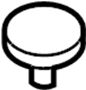 Image of Washer Fluid Reservoir Cap image for your 2003 Ford F-250 Super Duty  XL Extended Cab Pickup Fleetside 