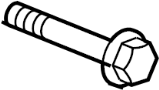 Image of Bolt. Arm. Control. (Front, Rear, Upper, Lower). A fastener used to. image for your 2009 Ford F-150 5.4L Triton V8 FLEX A/T RWD XLT Standard Cab Pickup Fleetside 