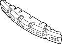 Image of Bumper Impact Absorber image for your 2013 Ford F-250 Super Duty 6.7L Power-Stroke V8 DIESEL A/T 4WD XLT Extended Cab Pickup Fleetside 
