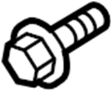 Image of Bolt. Headlight. (Upper). A Bolt used to mount the. image for your 2017 Ford F-150 5.0L V8 FLEX A/T 4WD Lariat Crew Cab Pickup Fleetside 