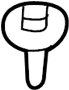 View Bolt. Support. Radiator. (Front, Upper) Full-Sized Product Image