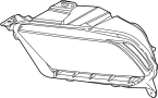 Image of Headlight Assembly image for your 2022 Ford F-150 2.7L EcoBoost V6 A/T RWD XLT Extended Cab Pickup Fleetside 