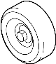 View Accessory Drive Belt Idler Pulley Full-Sized Product Image