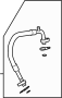 Image of A/C Refrigerant Suction Hose (Front) image for your 2010 Ford F-150 5.4L Triton V8 FLEX A/T 4WD SVT Raptor Extended Cab Pickup Fleetside 