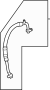 View A/C Refrigerant Suction Hose (Front) Full-Sized Product Image 1 of 3