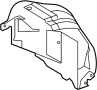 Image of Fender Splash Shield (Front, Rear) image for your 2021 Ford F-150 3.3L Duratec V6 FLEX A/T 4WD XL Standard Cab Pickup Fleetside 