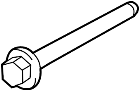 Image of Bolt. Alternator. Bracket. Mount. Alternator Bolt. image