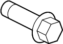 Image of Horn Mount Bolt image for your 2012 Ford F-150 5.0L V8 FLEX A/T RWD FX2 Crew Cab Pickup Fleetside 