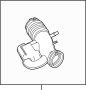 Image of Engine Air Intake Hose image for your Ford Police Interceptor Utility  