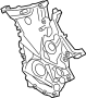 Image of Engine Timing Cover (Front) image for your 2017 Ford F-150 5.0L V8 FLEX A/T RWD Platinum Crew Cab Pickup Fleetside 