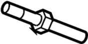 View Catalytic Converter Stud Full-Sized Product Image 1 of 3