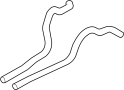 View Pipe. Exhaust. (Front) Full-Sized Product Image 1 of 2