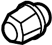 View Wheel Lug Nut Full-Sized Product Image