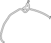 Image of Windshield Washer Hose (Front, Upper, Lower) image for your 2019 Ford F-150 3.5L EcoBoost V6 A/T 4WD Platinum Crew Cab Pickup Fleetside 