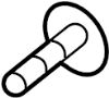 Image of SCrew. (Rear, Lower). A bolt used to attach. image for your 2021 Ford F-150 2.7L EcoBoost V6 A/T 4WD XL Extended Cab Pickup Fleetside 