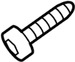Image of Coat Hook Screw image for your 2022 Ford Transit-350 HD 3.5L V6 FLEX A/T RWD Base Extended Cargo Van 