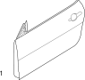View Door Outer Panel Full-Sized Product Image 1 of 2