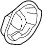 View Fuel Filler Housing Full-Sized Product Image 1 of 2