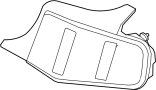 Image of Tail Light Assembly (Rear) image for your 2019 Ford F-350 Super Duty 6.7L Power-Stroke V8 DIESEL A/T RWD XLT Extended Cab Pickup 