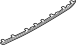 Image of Bumper Trim (Upper) image for your 2018 Ford Explorer 2.3L EcoBoost A/T FWD Base Sport Utility 