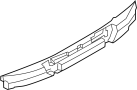 View Bumper Impact Absorber (Rear) Full-Sized Product Image 1 of 2