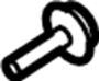 Image of Screw. (Front, Upper, Lower). A Screw that is used to. image for your 2007 Ford F-150 4.2L Triton V6 A/T 4WD STX Extended Cab Pickup Fleetside 