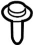 Image of Screw. Shield. Retainer. Cover. Deflector. (Front, Rear, Lower). A Screw that is used to. image for your 2020 Ford F-250 Super Duty   