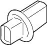 Image of Socket. Bulb. Lamp. Signal. Brake Light Socket. Side. image for your 2019 Ford F-150 3.5L EcoBoost V6 A/T RWD XLT Standard Cab Pickup Fleetside 