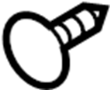 Image of Trim. Clip. Panel. Retainer. (Rear, Upper). A Clip used to attach. image for your 2022 Ford F-150 5.0L V8 FLEX A/T 4WD XLT Standard Cab Pickup Fleetside 