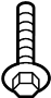 View Screw. Shield. (Rear, Upper, Lower) Full-Sized Product Image