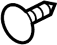 View Radiator Support Air Deflector Clip (Lower) Full-Sized Product Image 1 of 4
