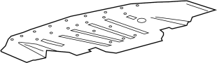 Image of Radiator Support Splash Shield (Front, Lower) image for your 2019 Lincoln MKZ   