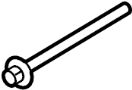 Image of Bolt. Thermostat. (Upper). Engine Coolant. image