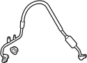 View A/C Refrigerant Discharge Hose Full-Sized Product Image 1 of 2