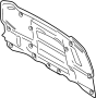 Image of Hood Insulation Pad image for your 2019 Ford F-350 Super Duty 6.2L V8 FLEX A/T RWD XL Extended Cab Pickup 