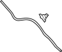 Image of Hood Seal (Rear) image for your 2012 Ford Flex   