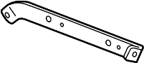 Image of Fender Brace (Front, Lower) image for your 2021 Ford Transit-350   