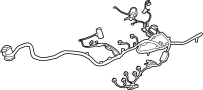Image of Engine Wiring Harness image for your 2015 Ford F-150  XL Extended Cab Pickup Fleetside 