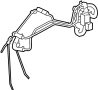 Image of Vacuum Hose image for your 2019 Ford F-150 2.7L EcoBoost V6 A/T 4WD XL Standard Cab Pickup Fleetside 