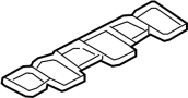Image of Gasket. Manifold. Intake. (Upper). Gasket for Fuel Injector. image for your 2019 Ford Police Interceptor Utility   