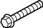 View Bolt. Pulley. Engine. Crankshaft. Harmonic Balancer.  Full-Sized Product Image