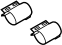 View Clamp. Muffler. (Front, Rear) Full-Sized Product Image