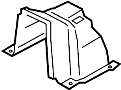 View Floor Pan Heat Shield (Rear, Upper, Lower) Full-Sized Product Image 1 of 2