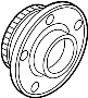 Image of Wheel Bearing and Hub Assembly (Front) image for your 2007 Lincoln MKZ   